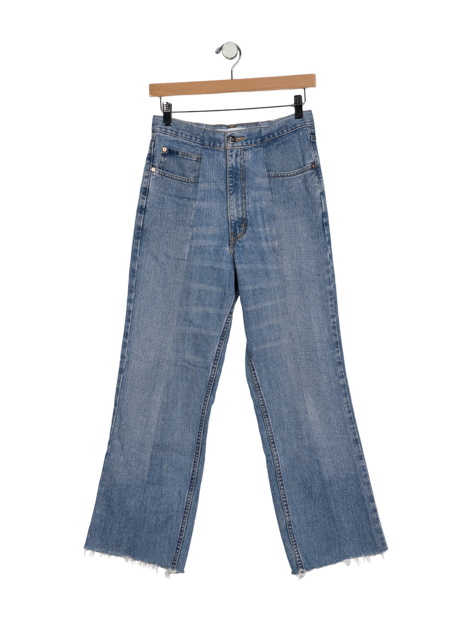 E.L.V. Denim High-Rise Wide Leg Jeans