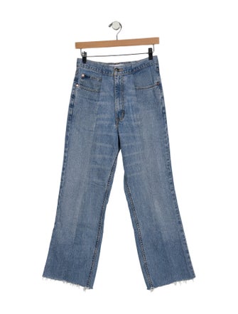 E.L.V. Denim High-Rise Wide Leg Jeans