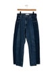 E.L.V. Denim High-Rise Straight Leg Jeans