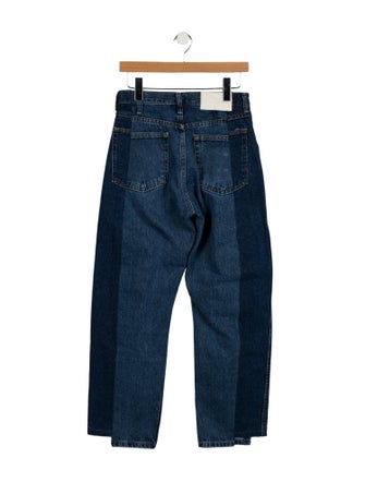 E.L.V. Denim High-Rise Straight Leg Jeans