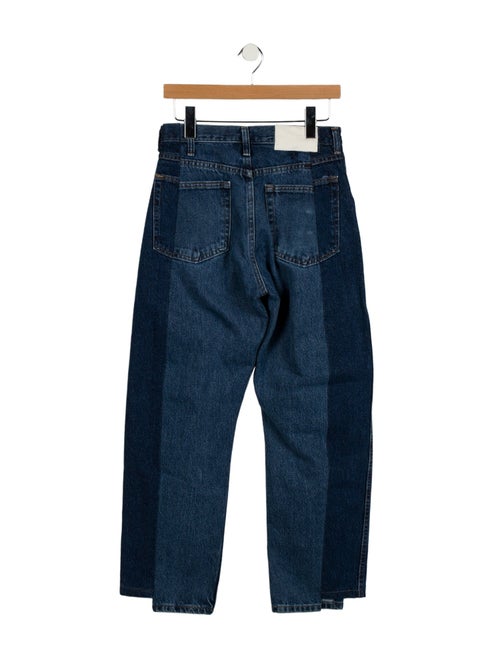 E.L.V. Denim High-Rise Straight Leg Jeans