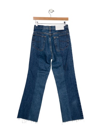 E.L.V. Denim High-Rise Straight Leg Jeans