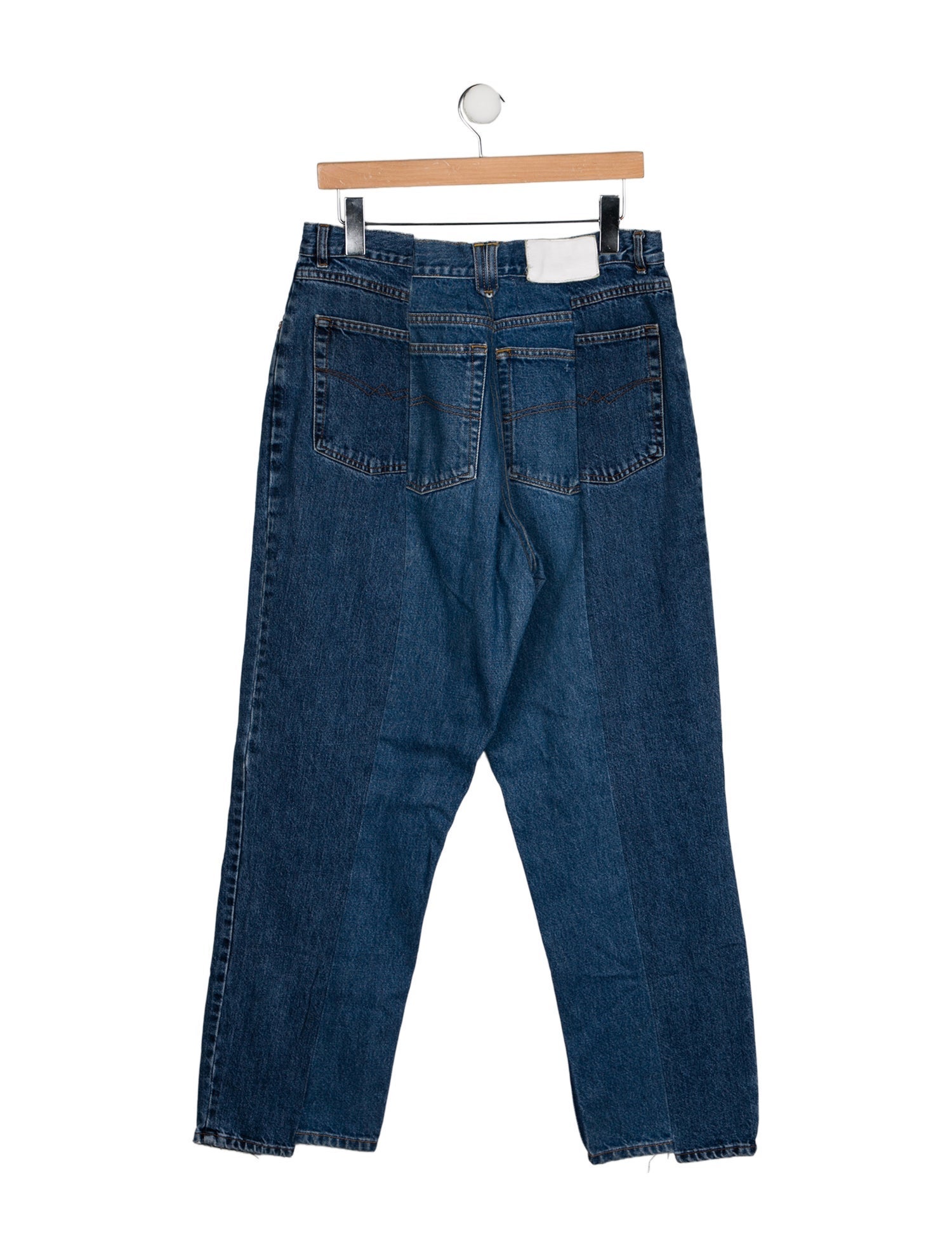 E.L.V. Denim High-Rise Straight Leg Jeans