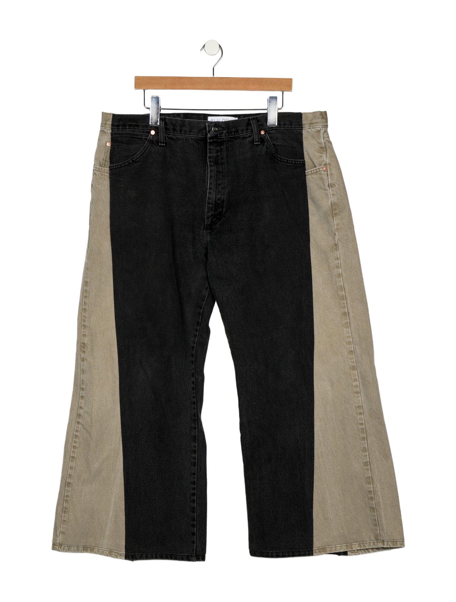 E.L.V. Denim High-Rise Wide Leg Jeans