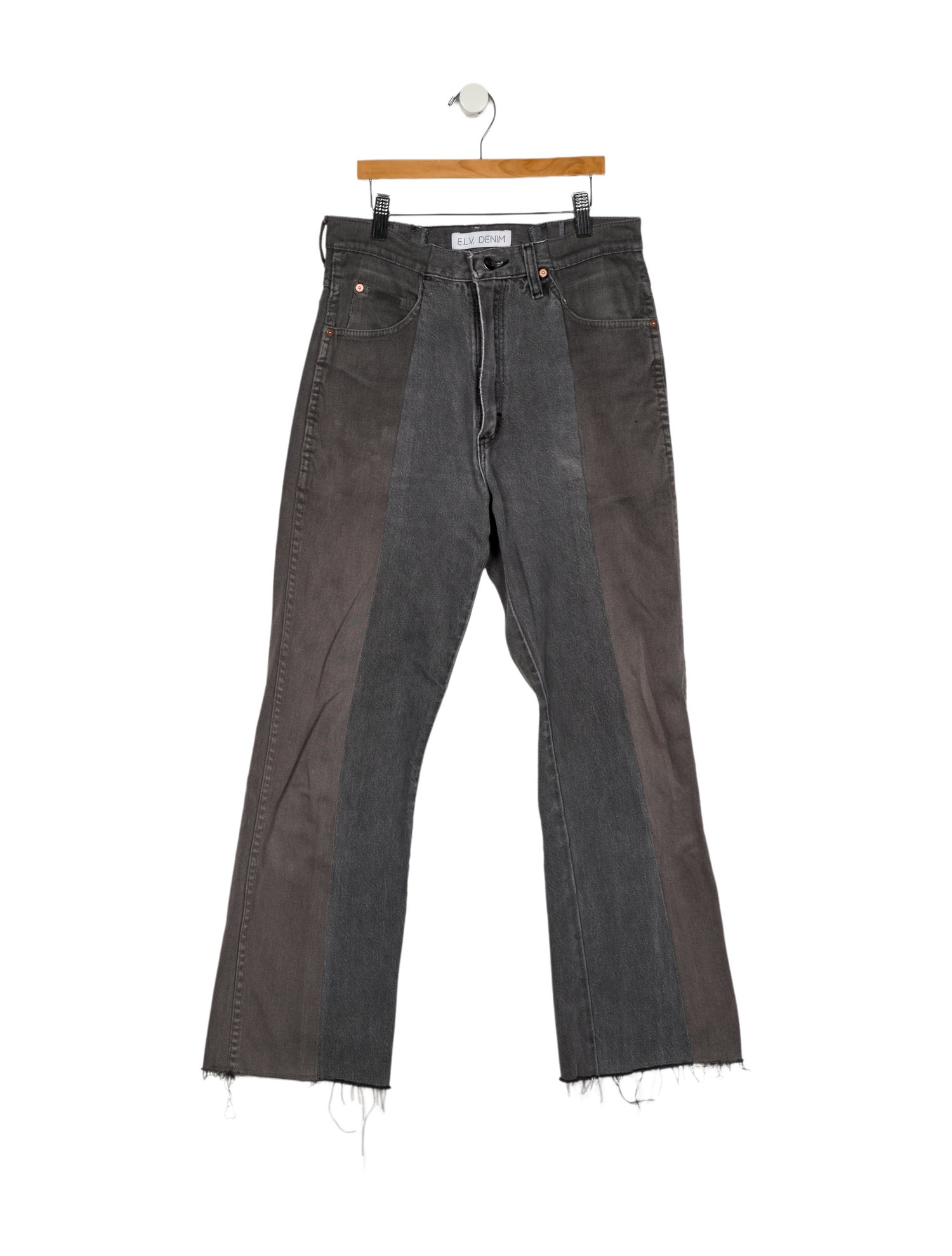 E.L.V. Denim High-Rise Wide Leg Jeans