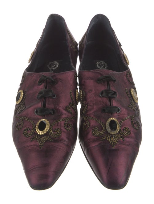 El Vaquero Satin Oxfords