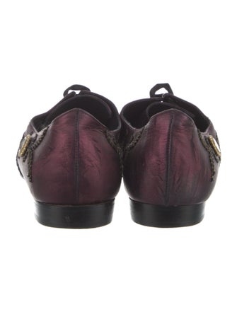 El Vaquero Satin Oxfords