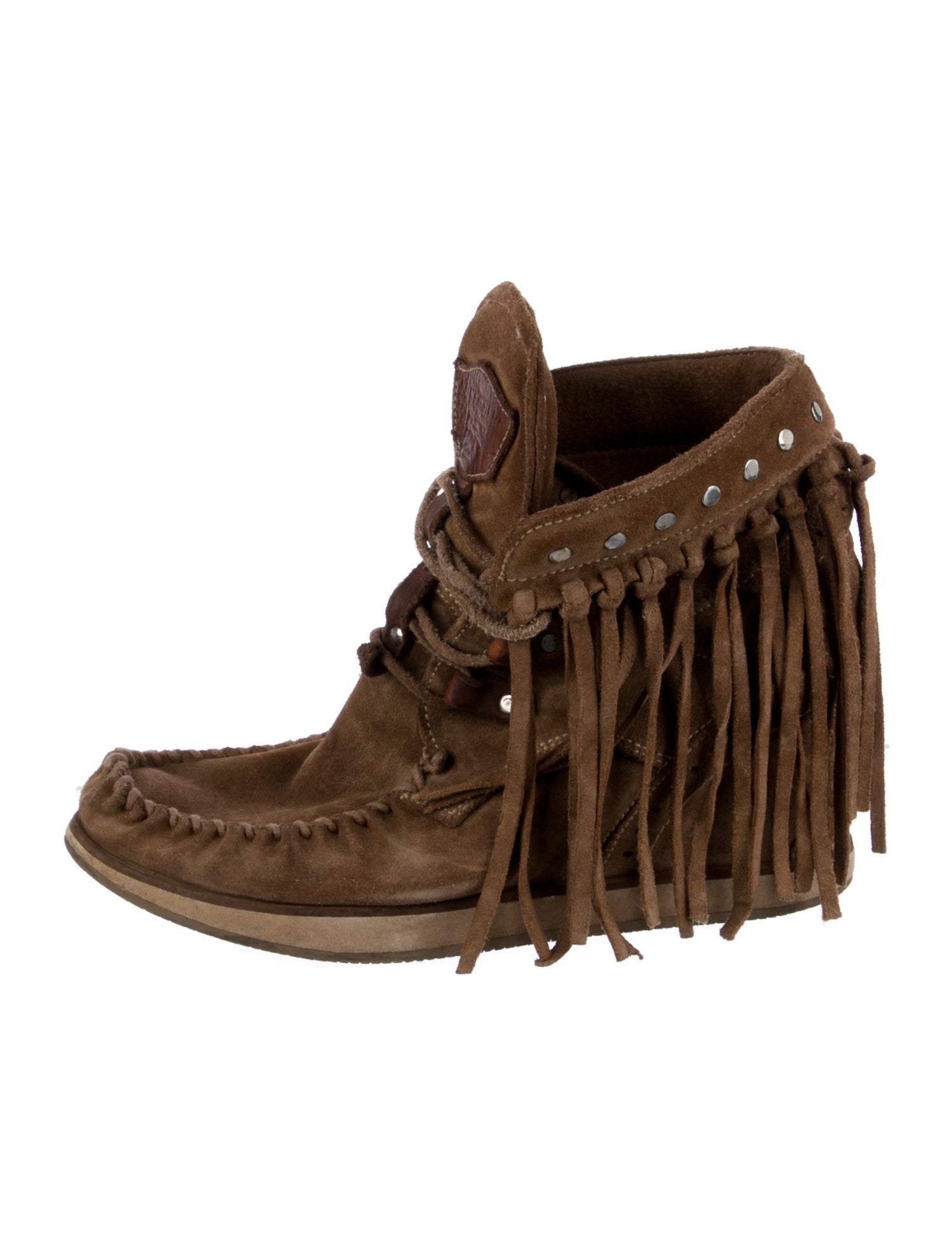 El Vaquero Suede Western Boots