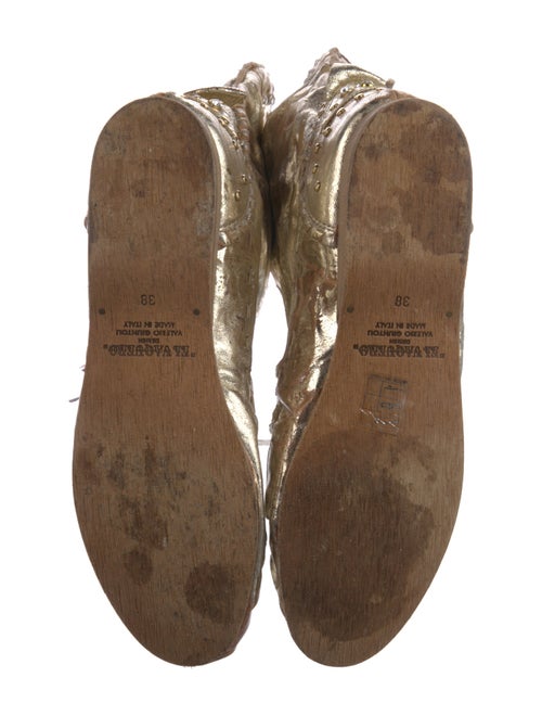 El Vaquero Leather Crystal Embellishments Boots