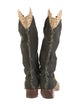 El Vaquero Python Colorblock Pattern Western Boots