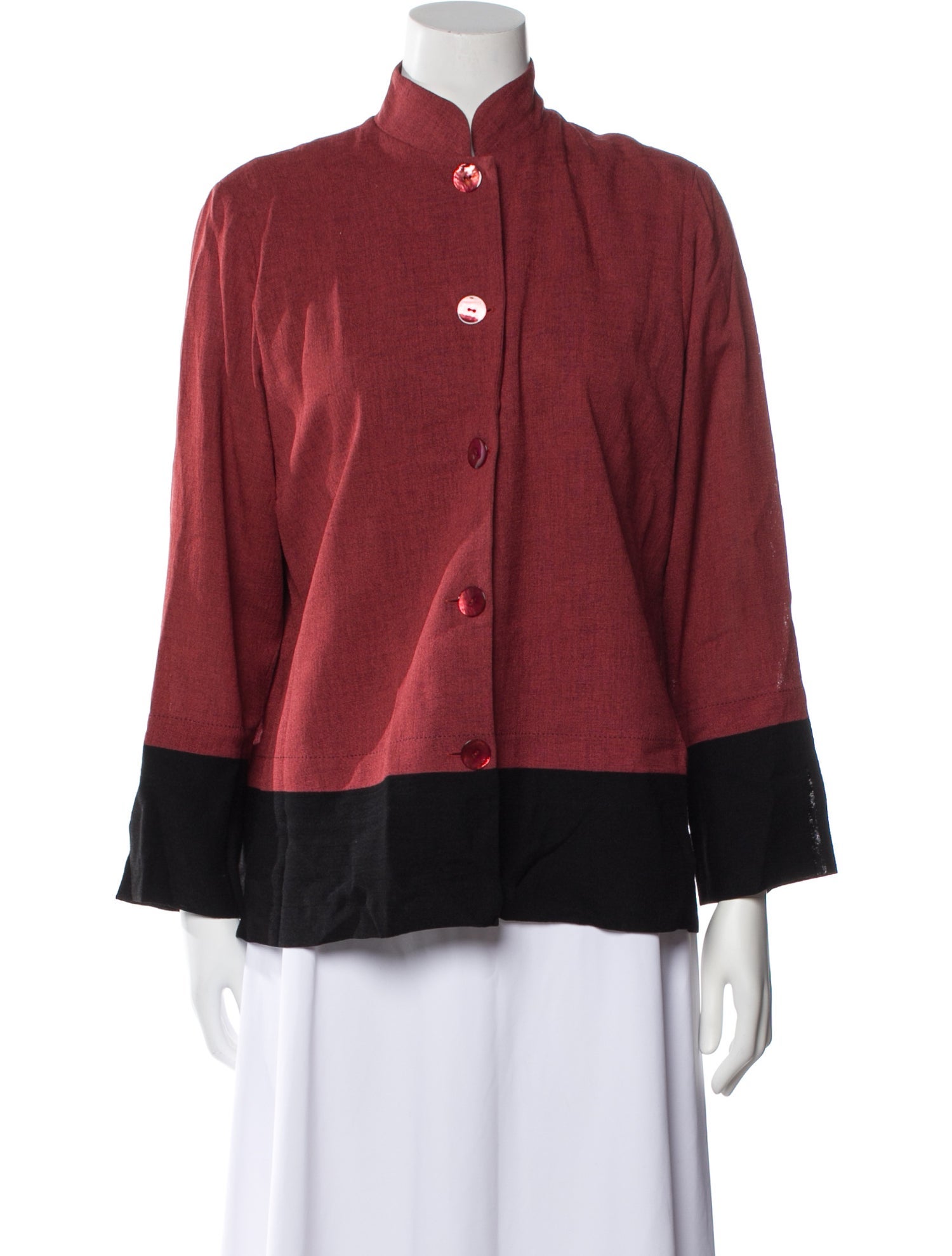 EMMELLE Colorblock Pattern Jacket