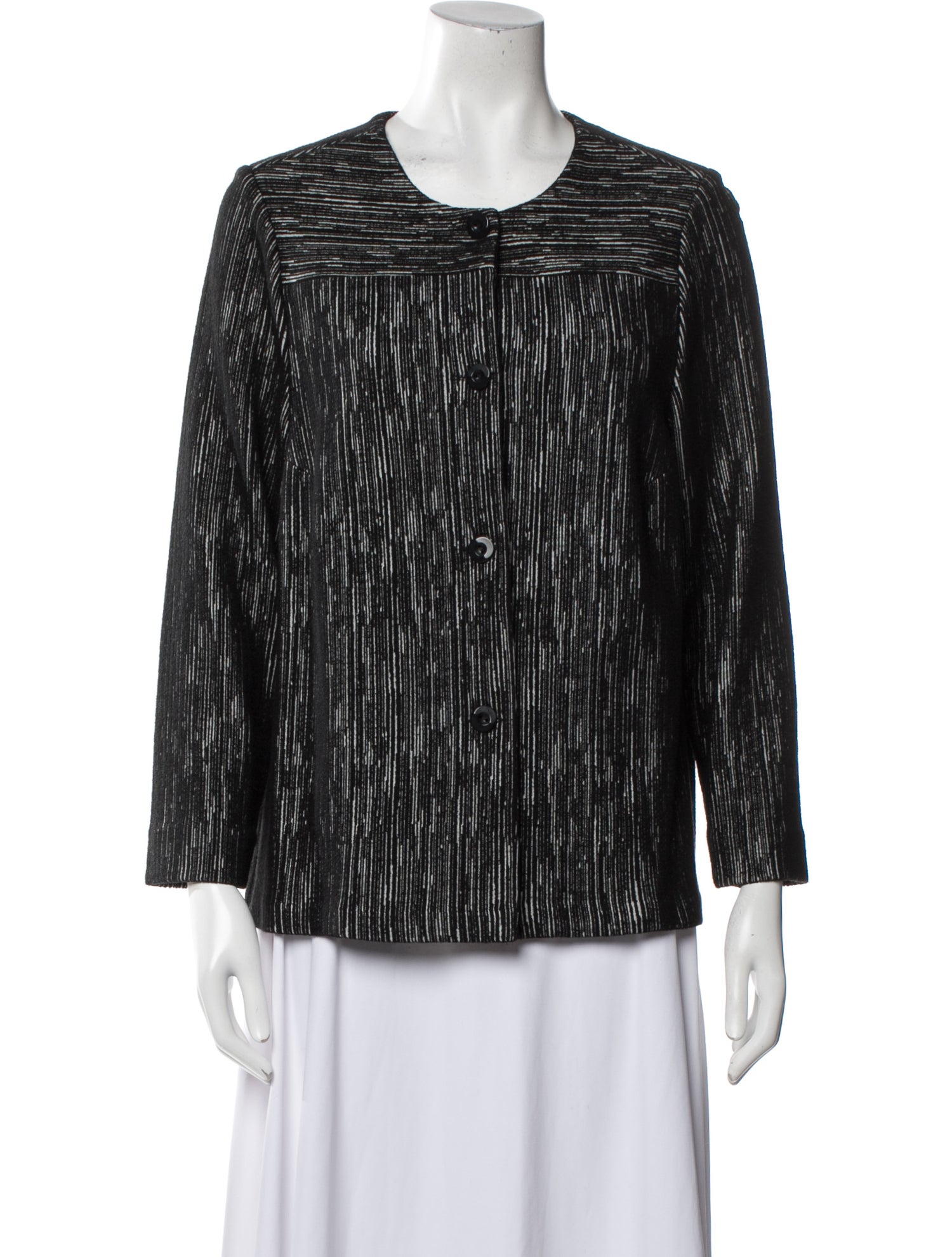 EMMELLE Printed Scoop Neck Blouse