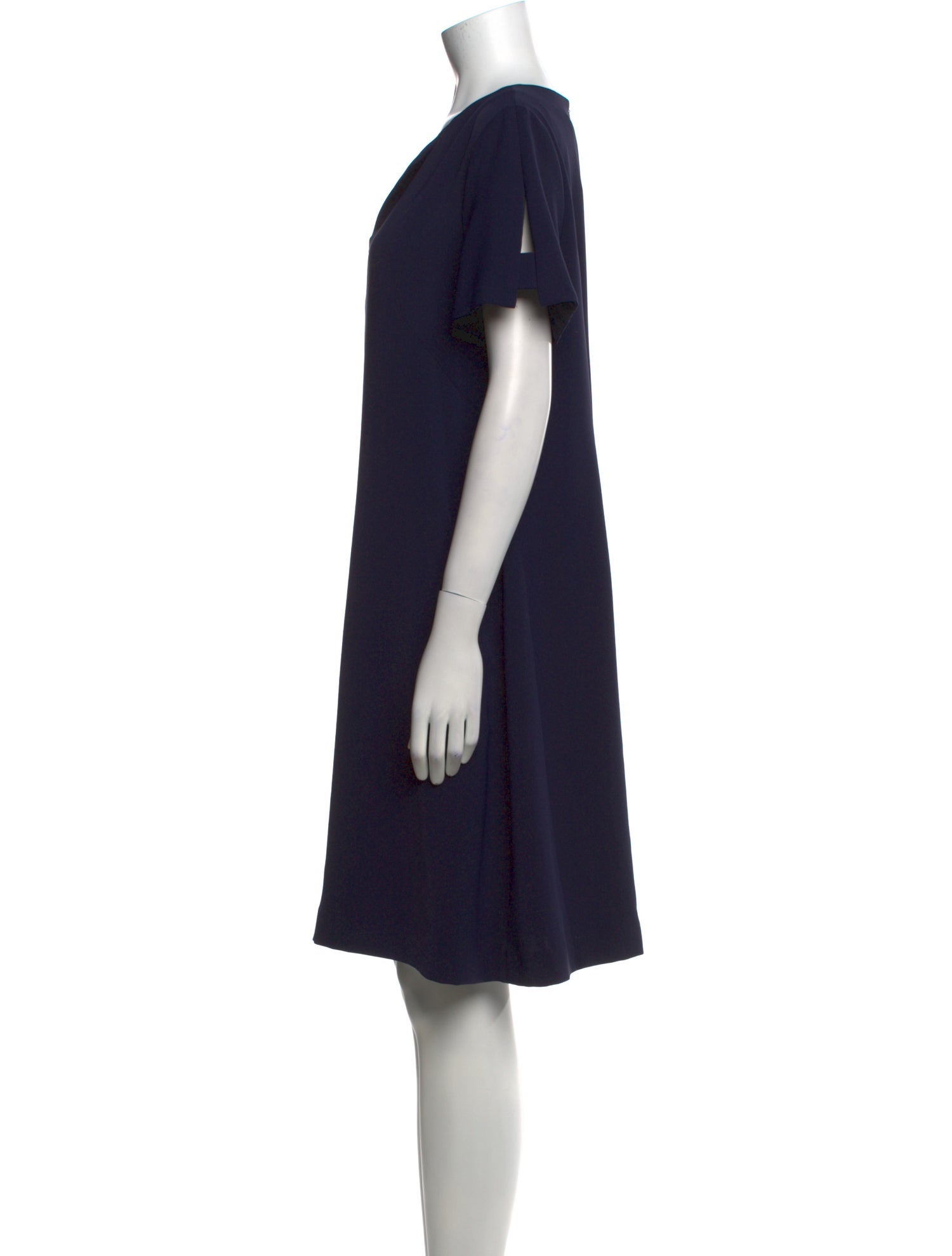 EMMELLE V-Neck Knee-Length Dress