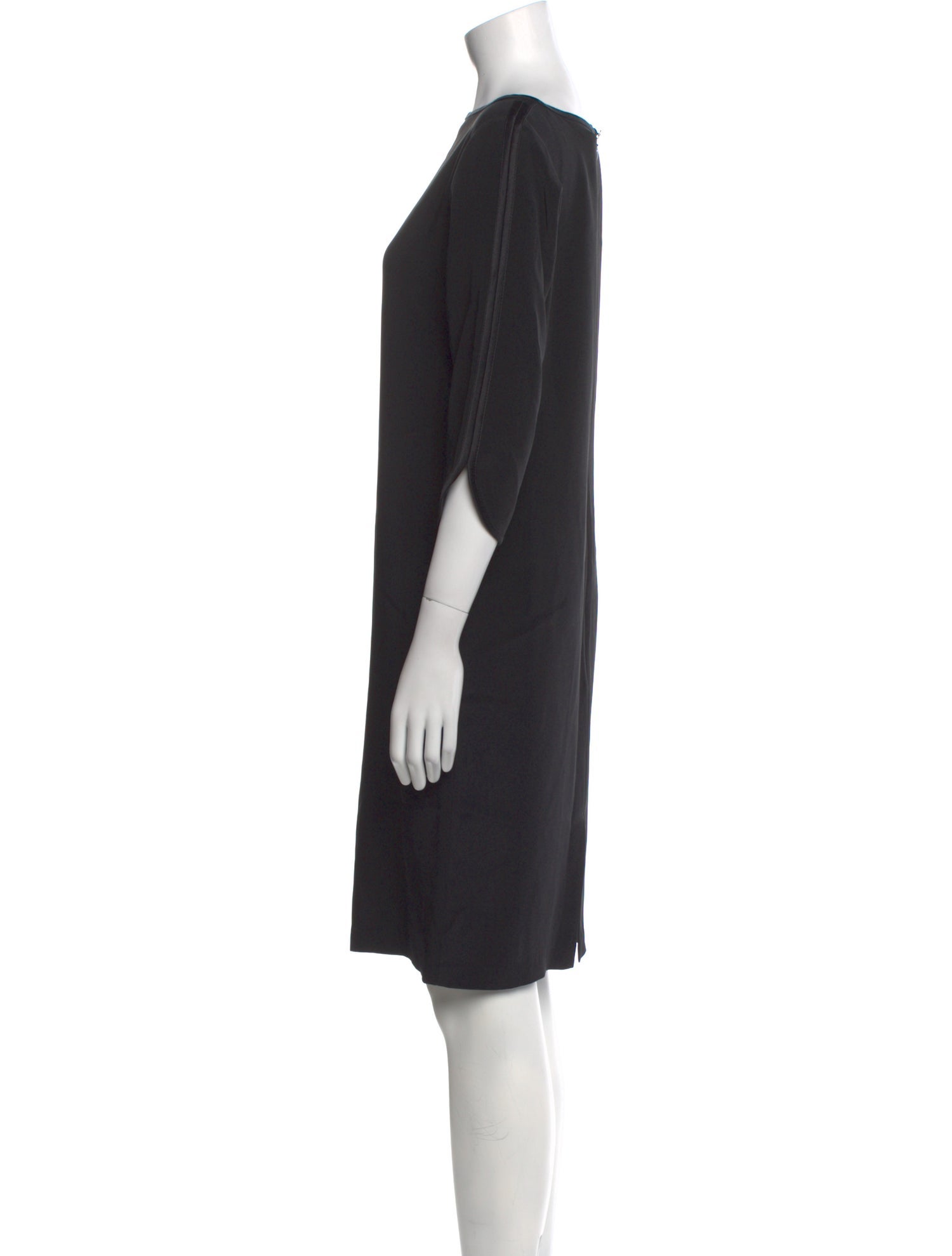 EMMELLE Silk Knee-Length Dress