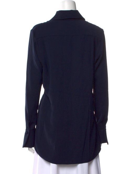 EMMELLE Long Sleeve Button-Up Top