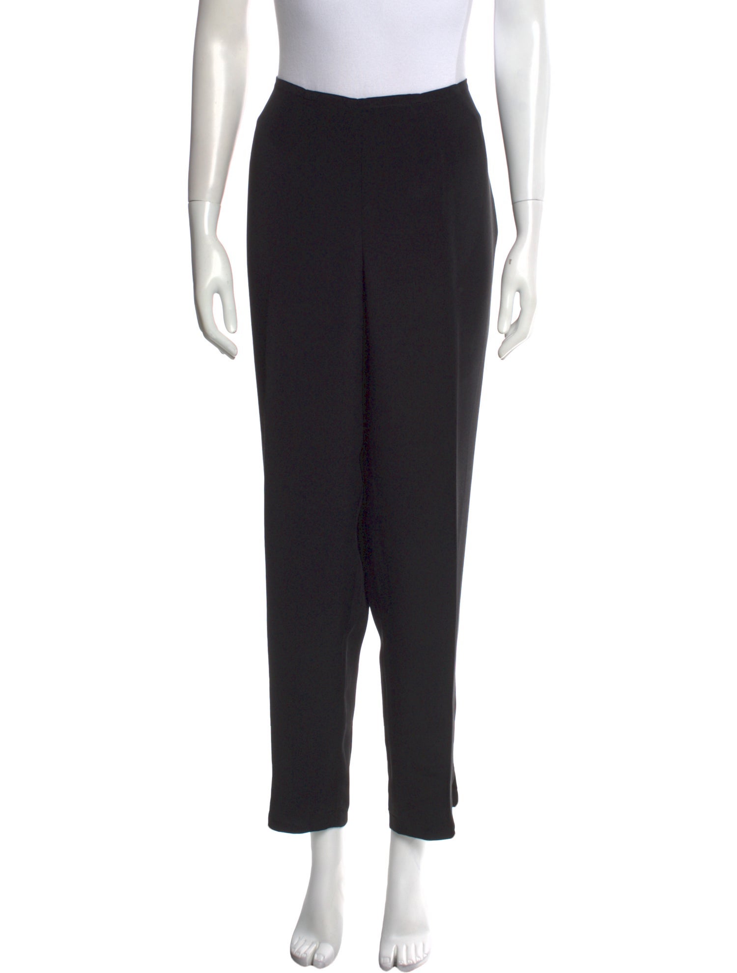 EMMELLE Silk Straight Leg Pants