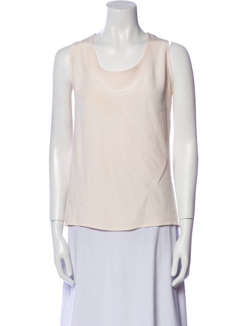 EMMELLE Silk Scoop Neck Top