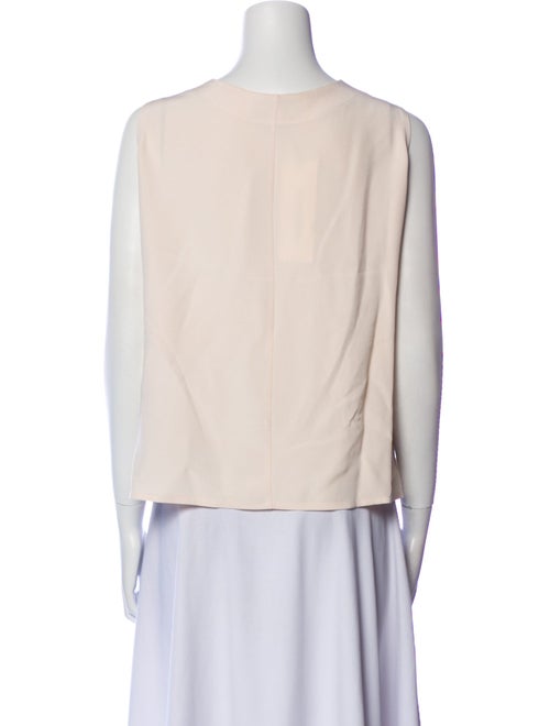 EMMELLE Silk Scoop Neck Top