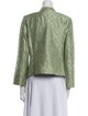 EMMELLE Silk Tweed Pattern Evening Jacket