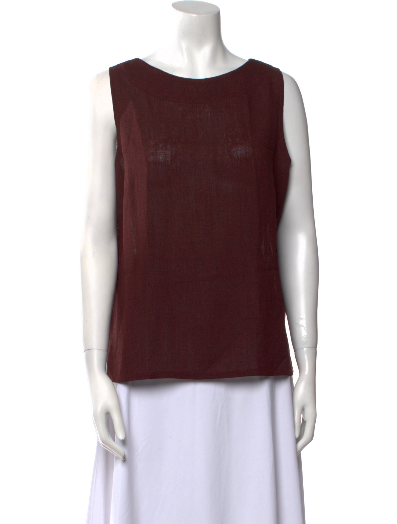 EMMELLE Scoop Neck Sleeveless Top