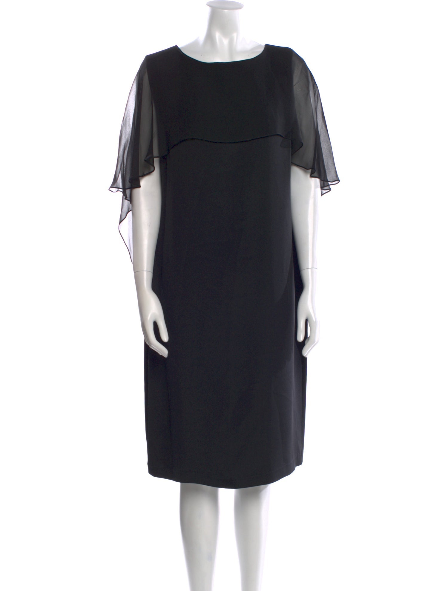 EMMELLE Silk Knee-Length Dress