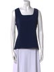 EMMELLE Square Neckline Sleeveless Top