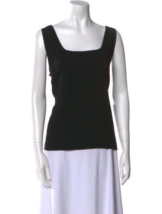 EMMELLE Square Neckline Sleeveless Top