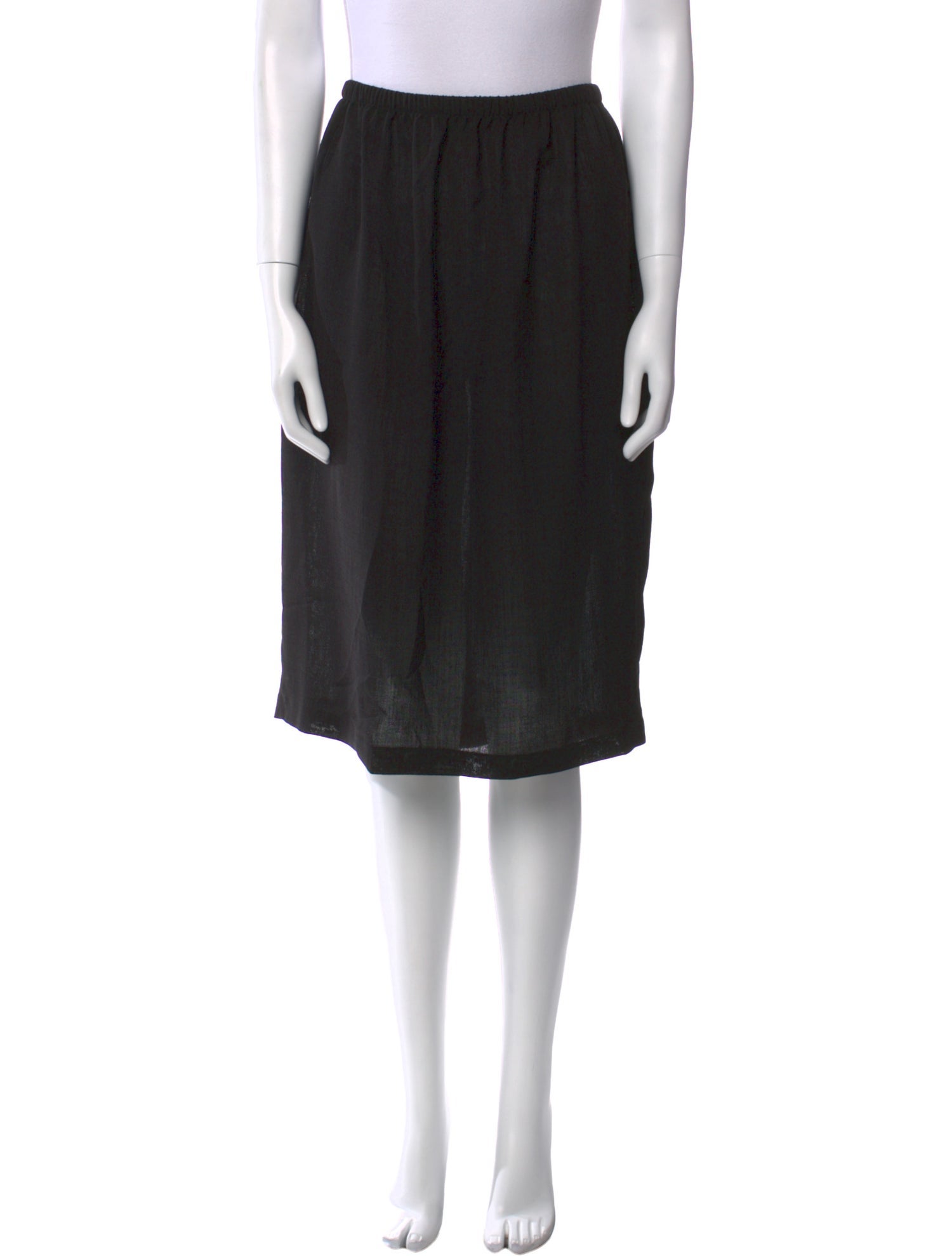 EMMELLE Wool Knee-Length Skirt