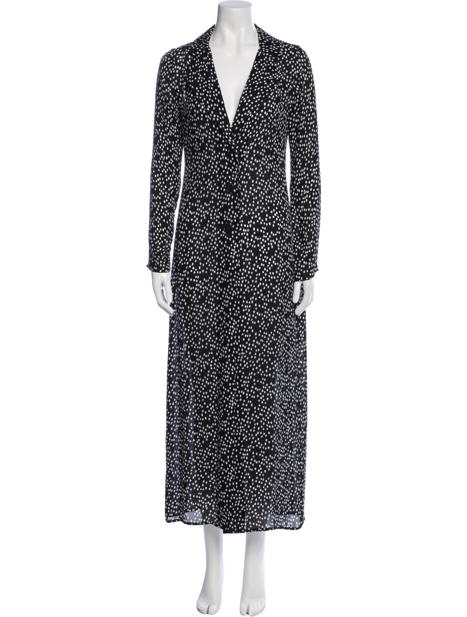 Emory Bee Silk Long Dress