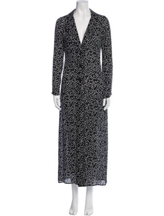 Emory Bee Silk Long Dress