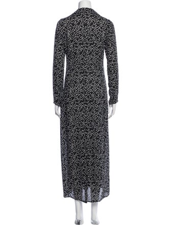 Emory Bee Silk Long Dress