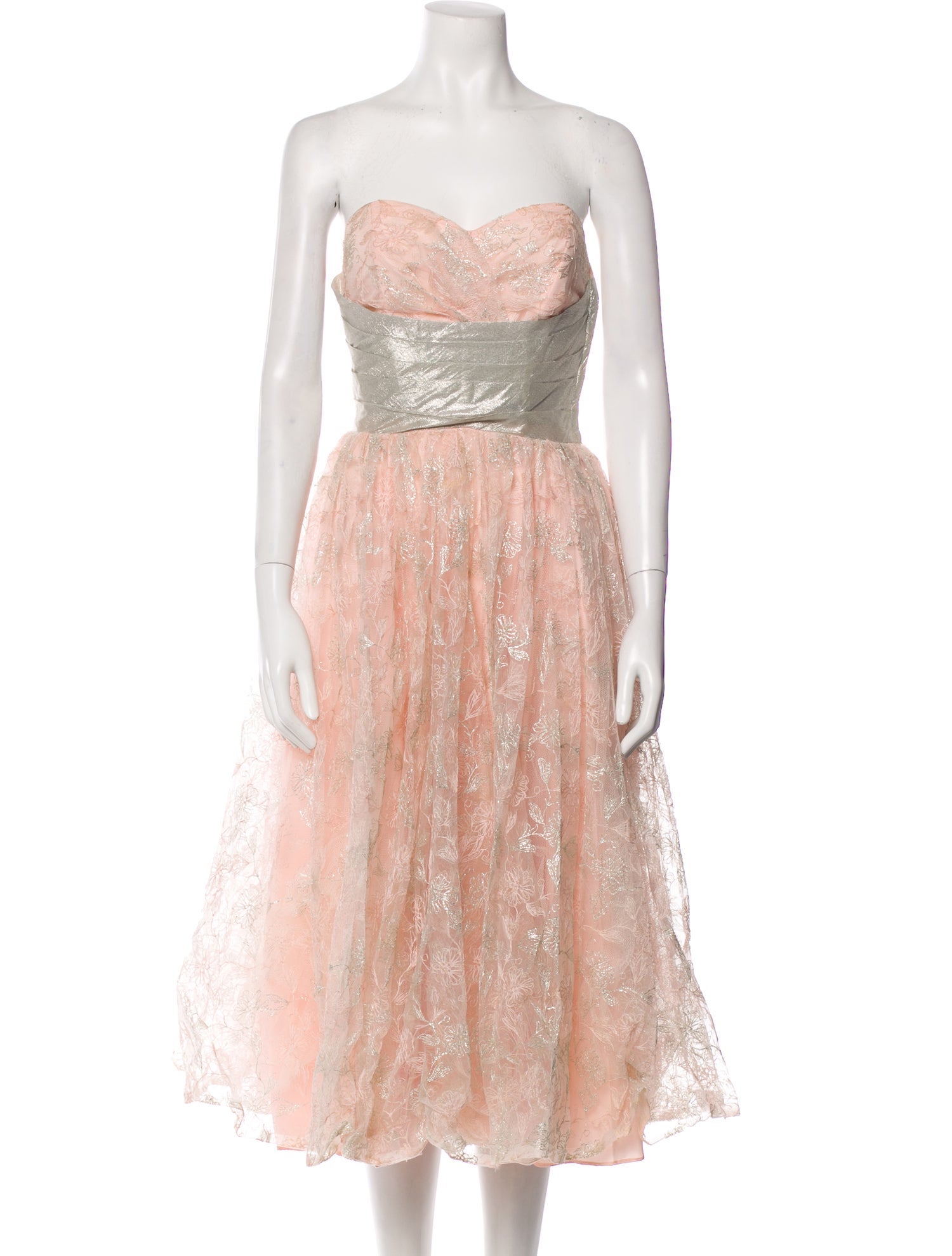 Emma Domb Vintage Midi Length Dress