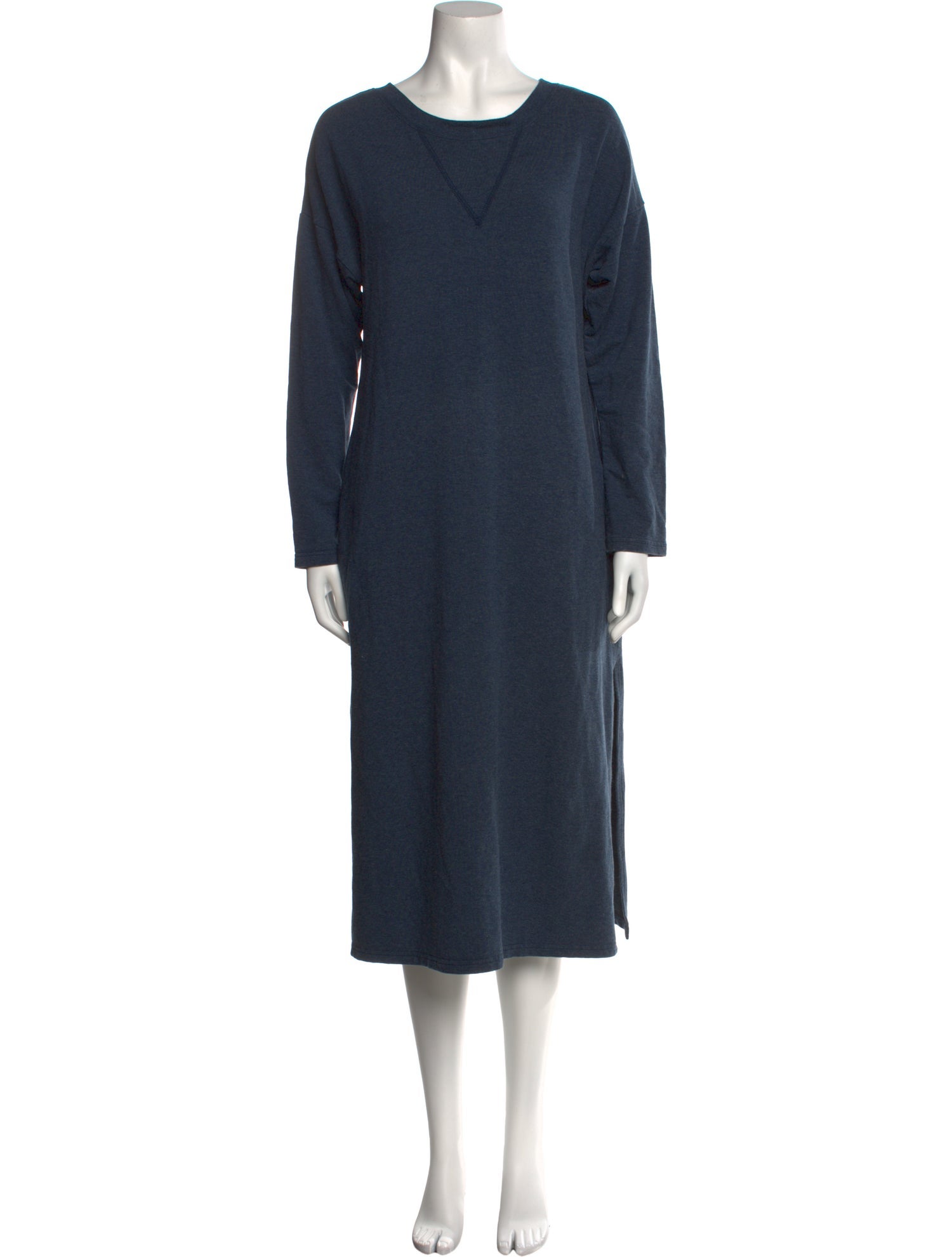 Emerson Fry Crew Neck Midi Length Dress