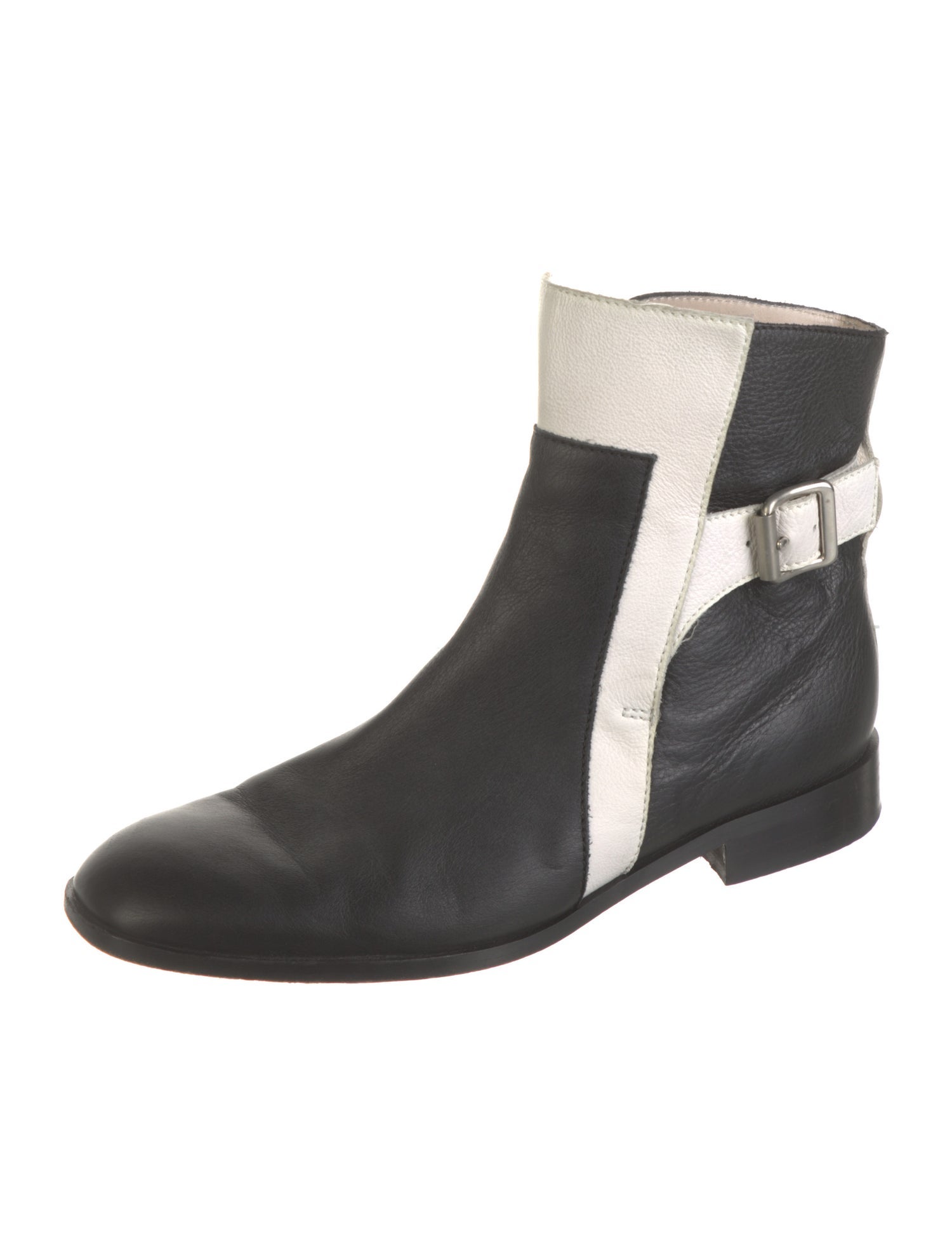 Emerson Fry Leather Colorblock Pattern Chelsea Boots