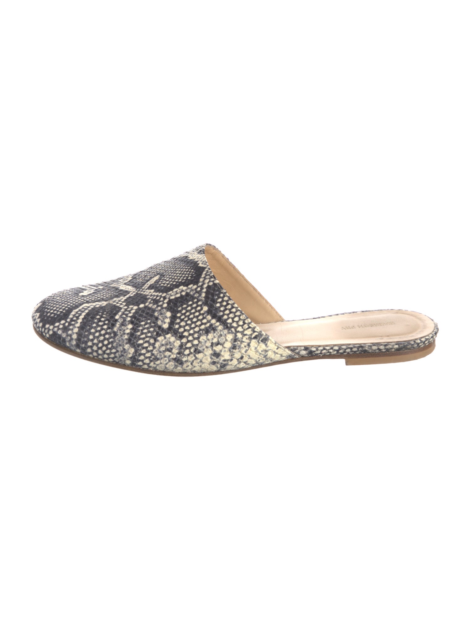 Emerson Fry Leather Animal Print Slides
