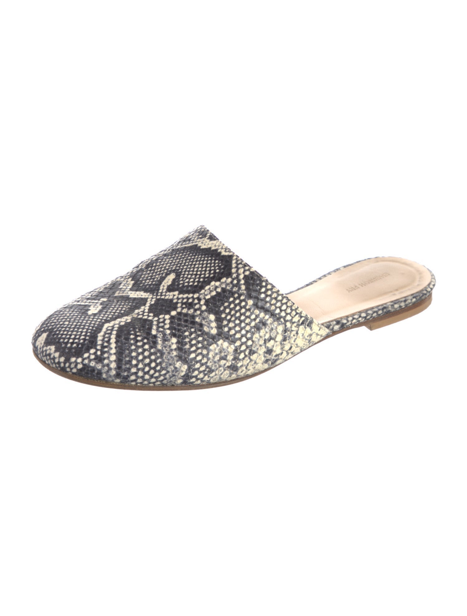 Emerson Fry Leather Animal Print Slides