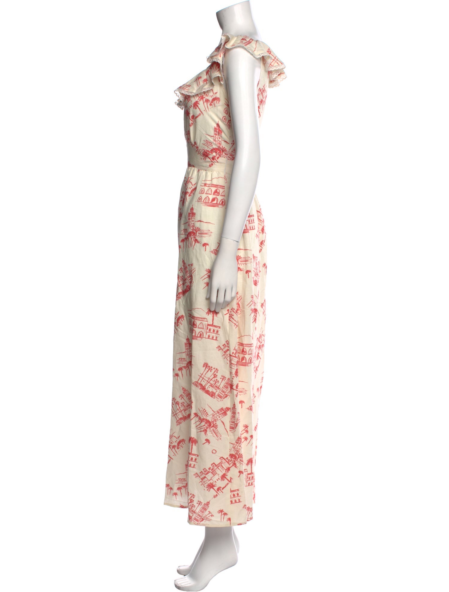 Emerson Fry Printed Long Dress w/ Tags