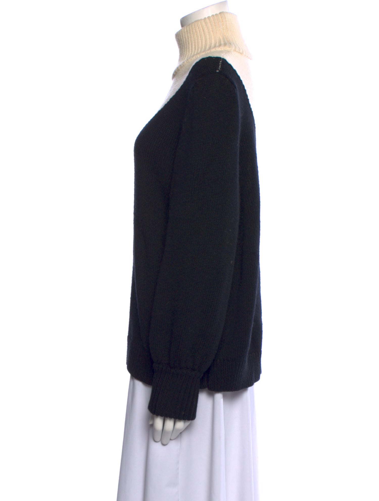 Emerson Fry Wool Colorblock Pattern Sweater