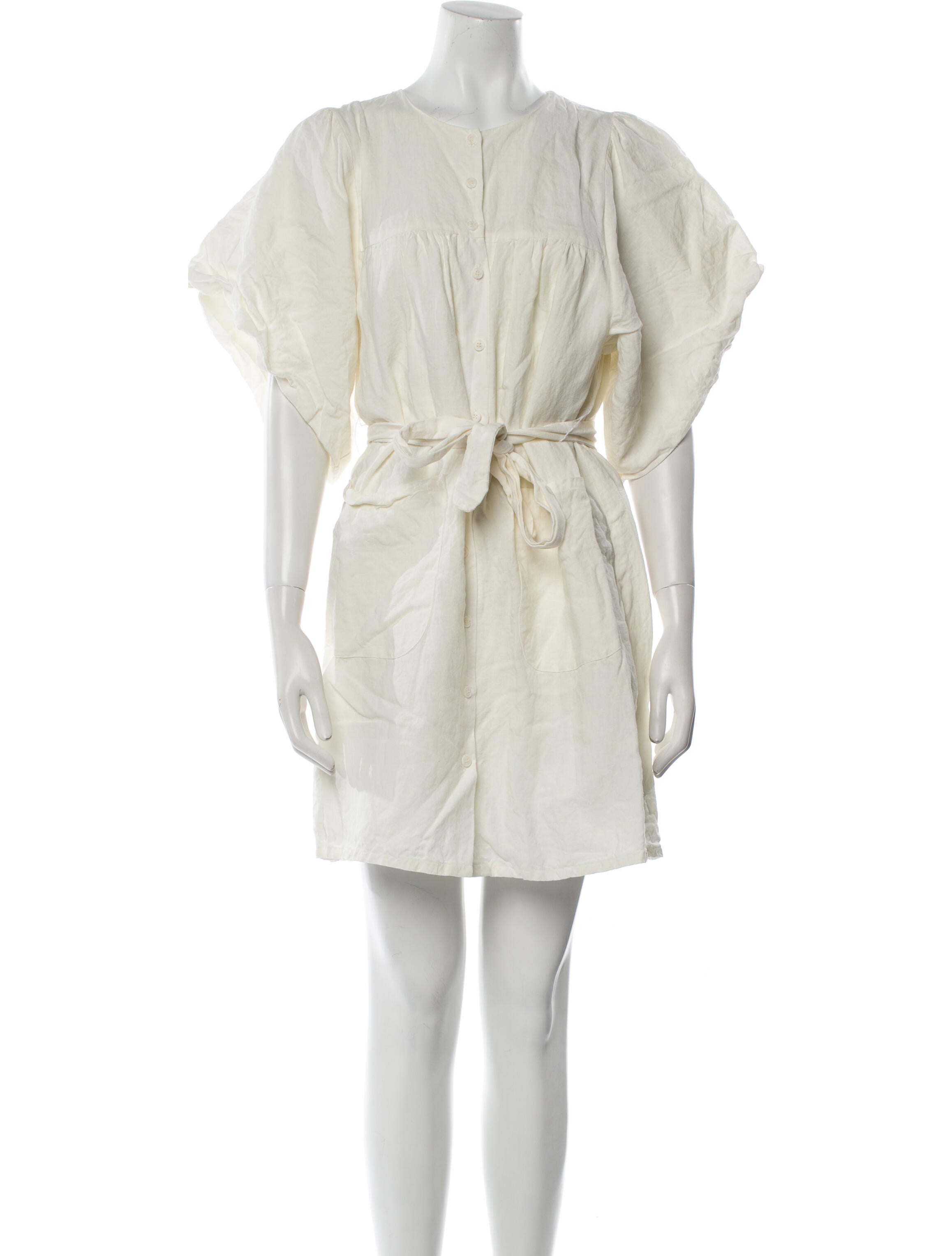 Emerson Fry Linen Mini Dress