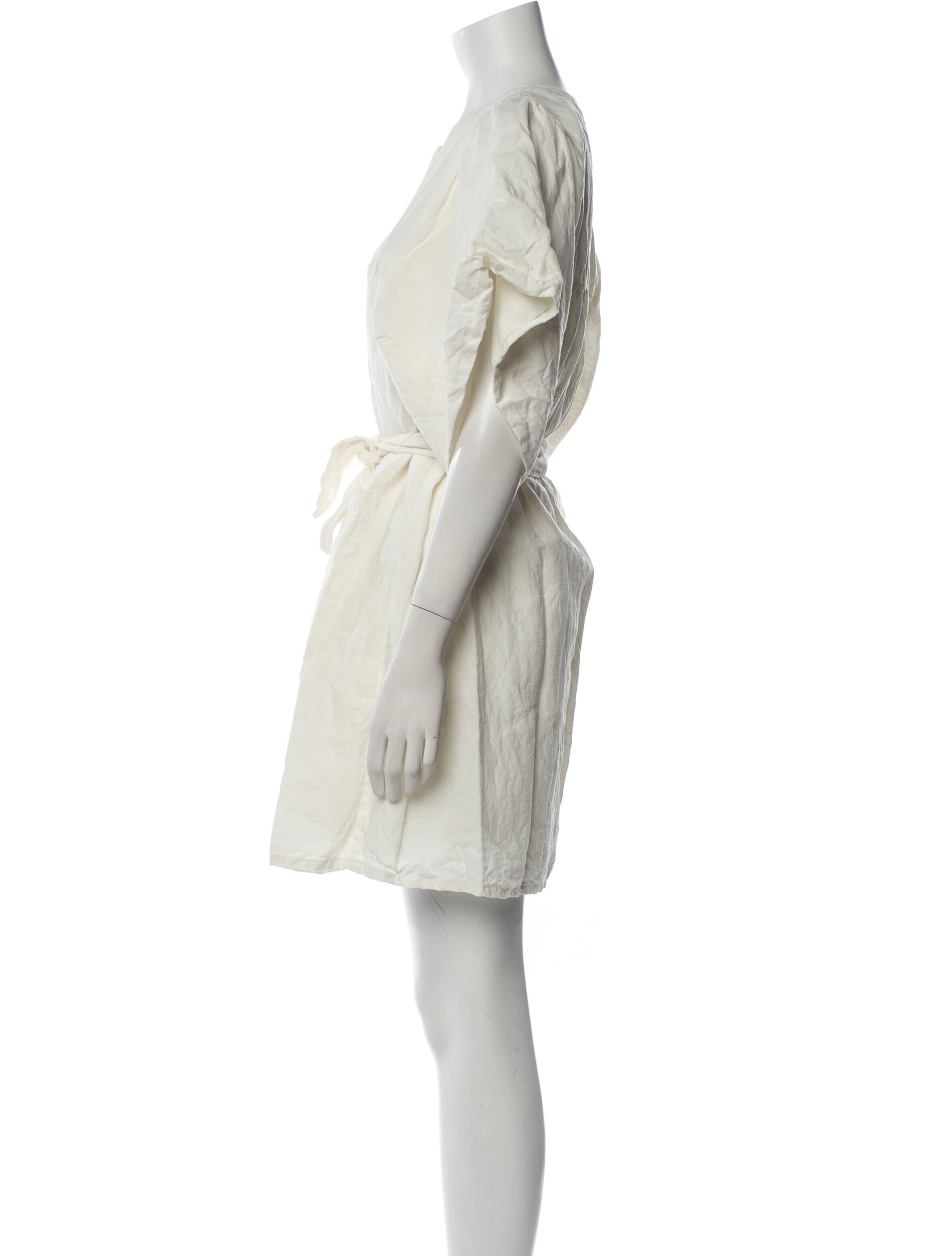 Emerson Fry Linen Mini Dress
