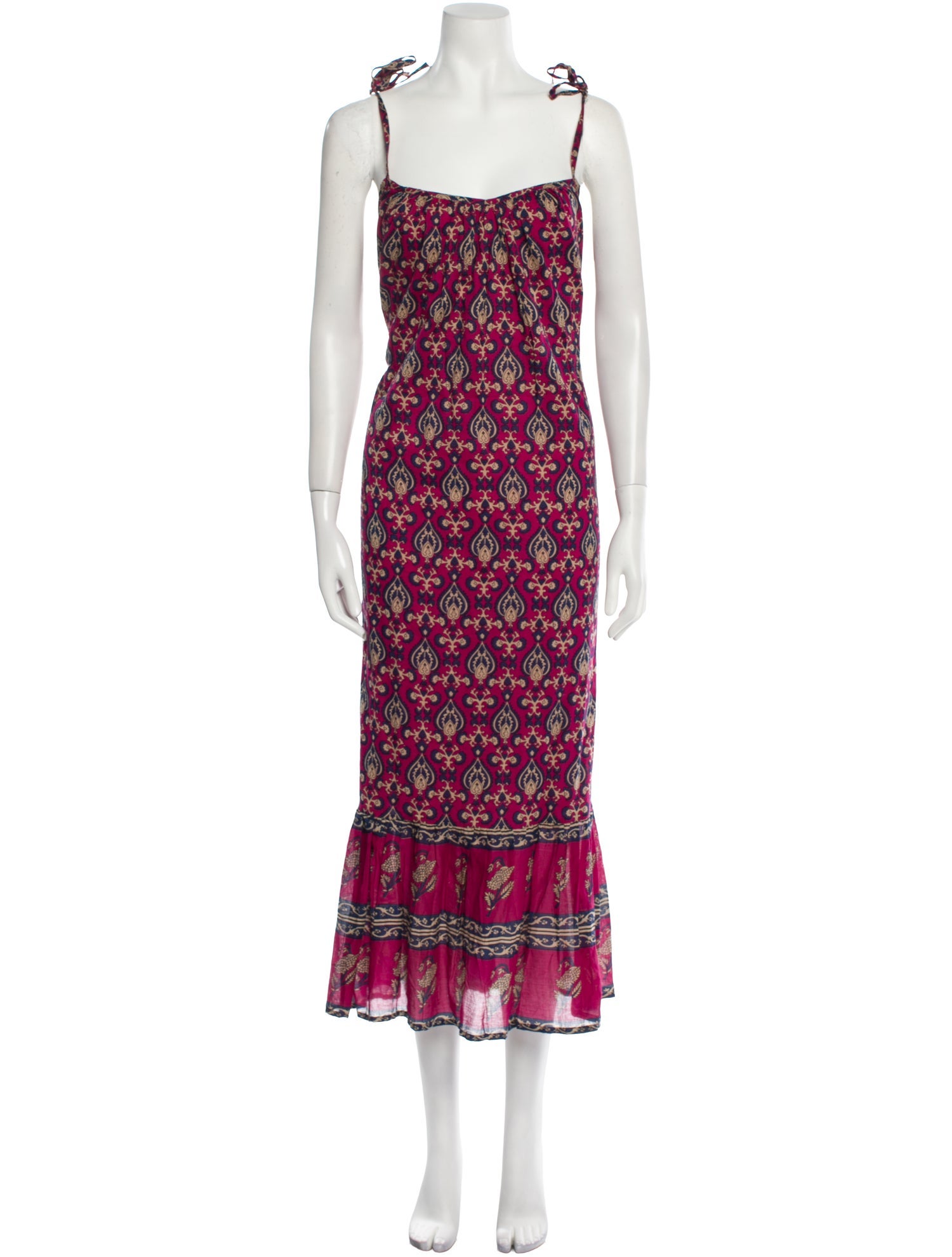 Emerson Fry Floral Print Long Dress