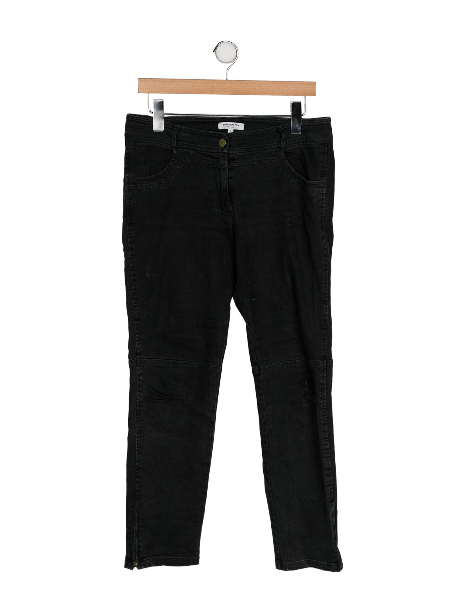 Emerson Fry Mid-Rise Straight Leg Jeans