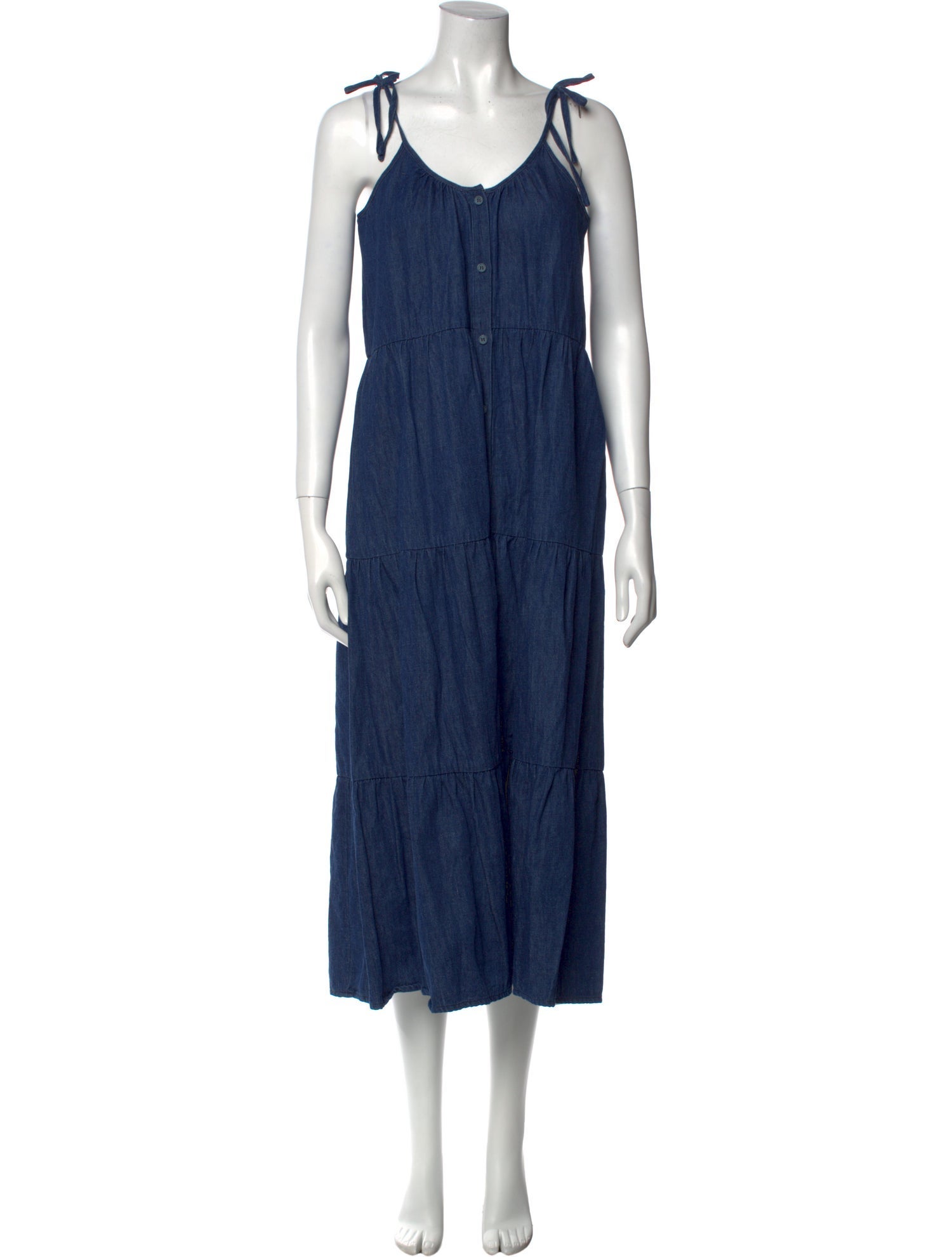 Emerson Fry Scoop Neck Long Dress