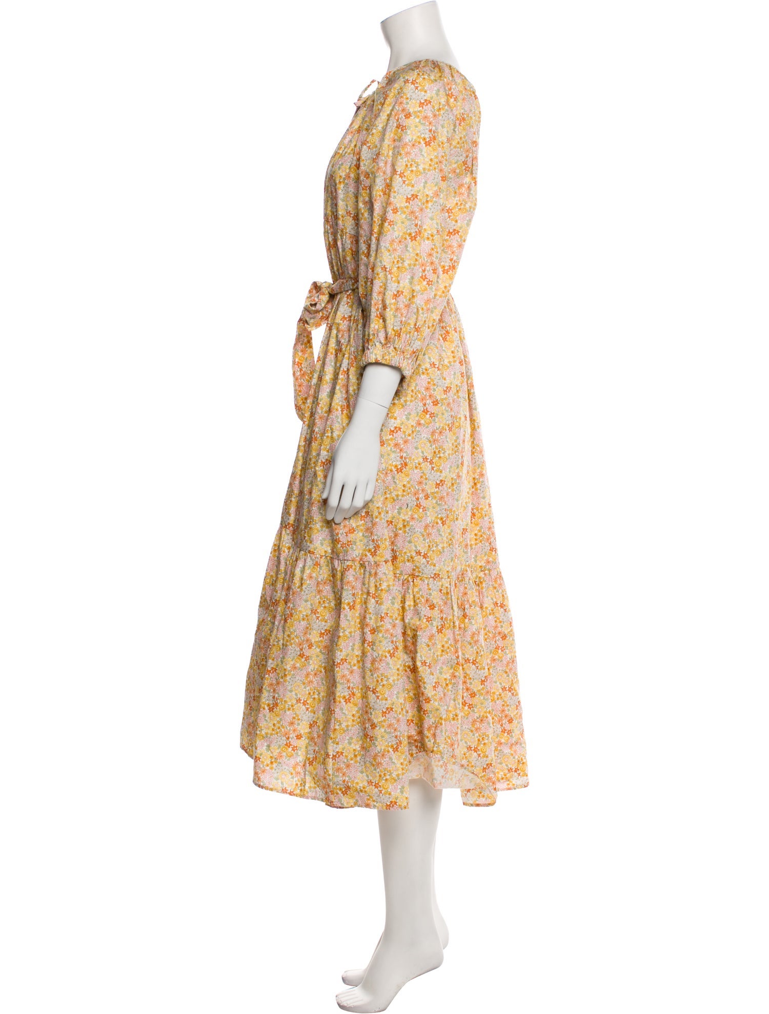 Emerson Fry Floral Print Long Dress