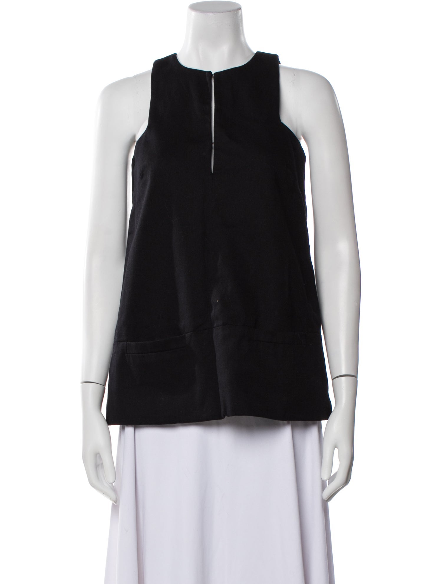 Emerson Fry Crew Neck Sleeveless Blouse