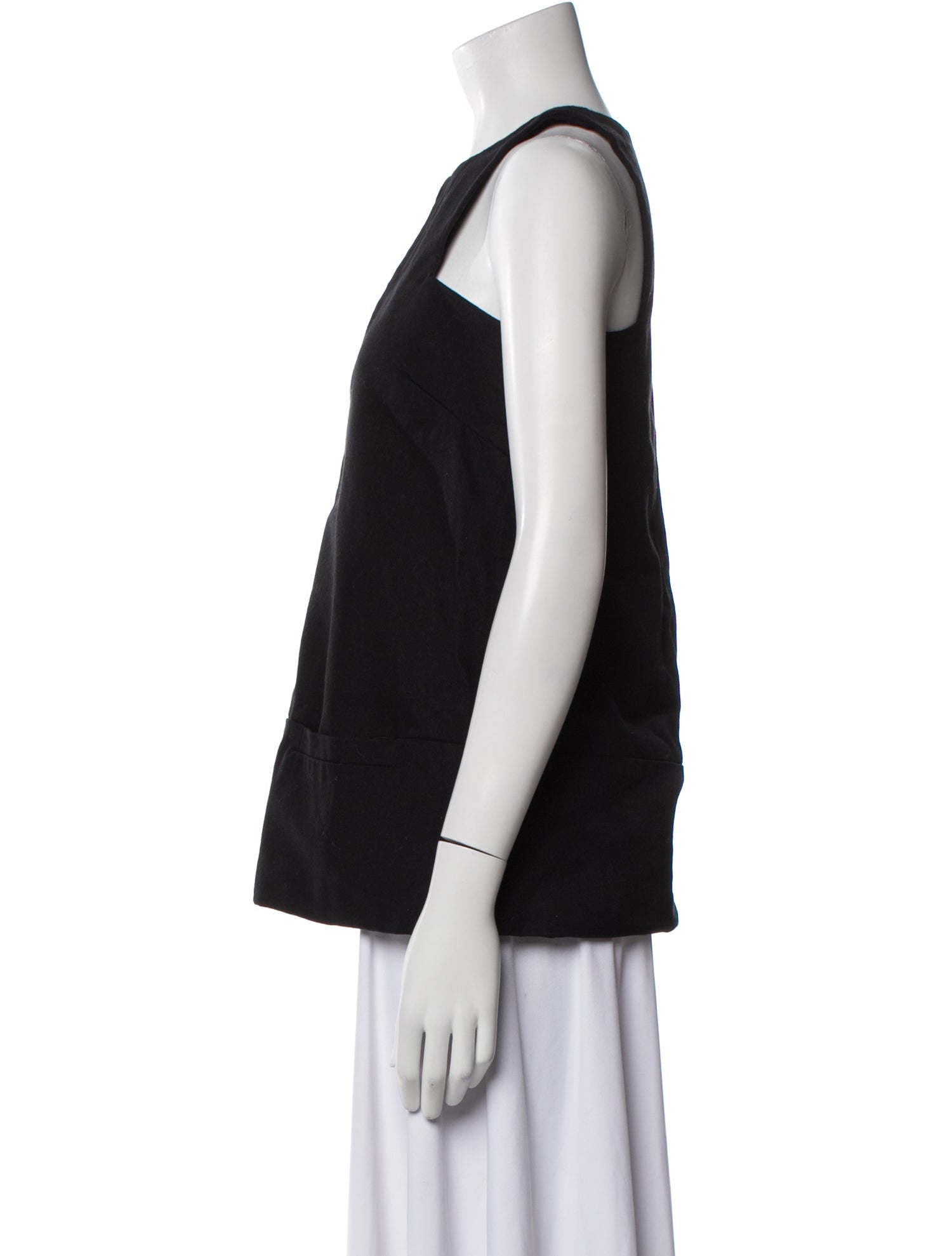 Emerson Fry Crew Neck Sleeveless Blouse