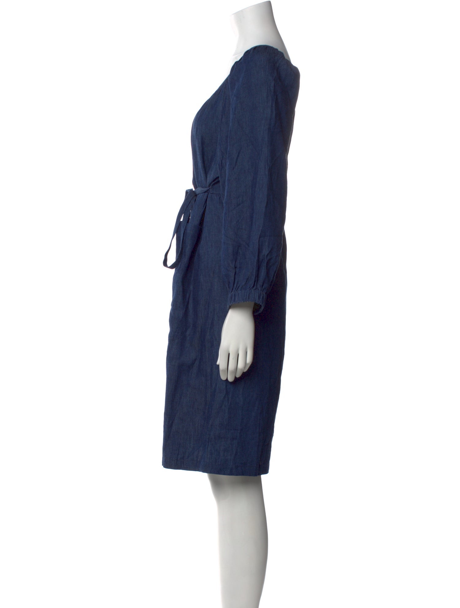 Emerson Fry Linen Knee-Length Dress