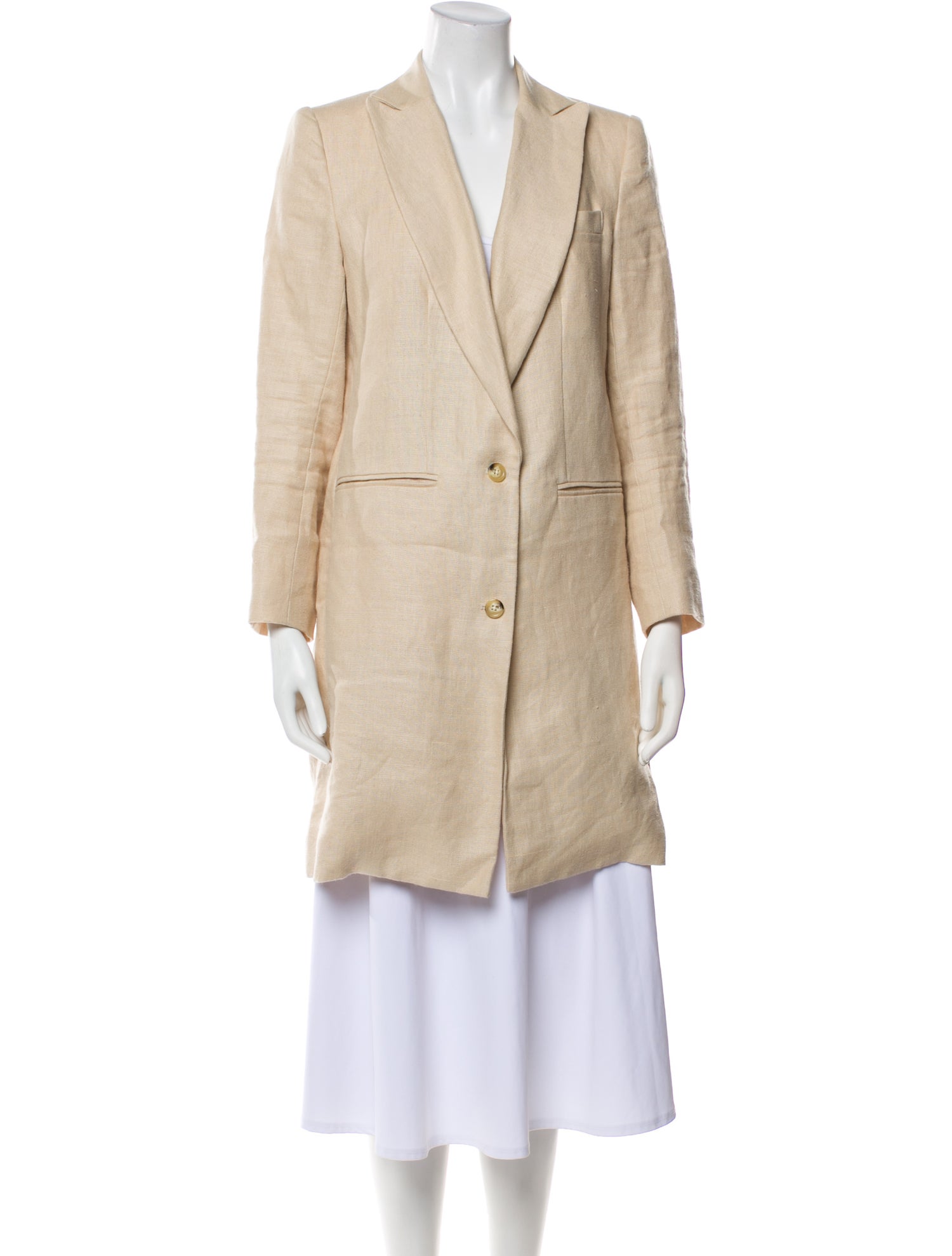 Emerson Fry Linen Peacoat