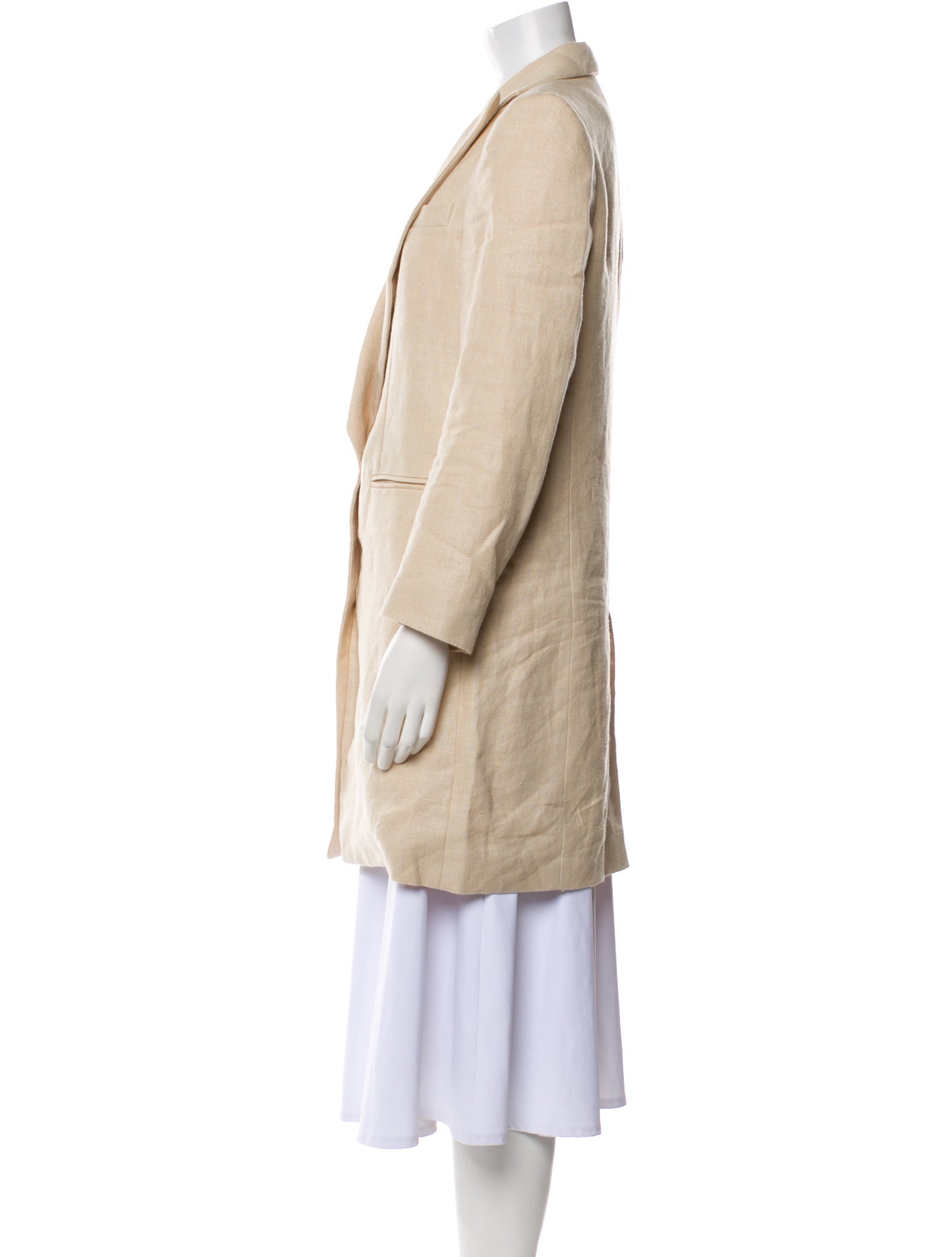 Emerson Fry Linen Peacoat