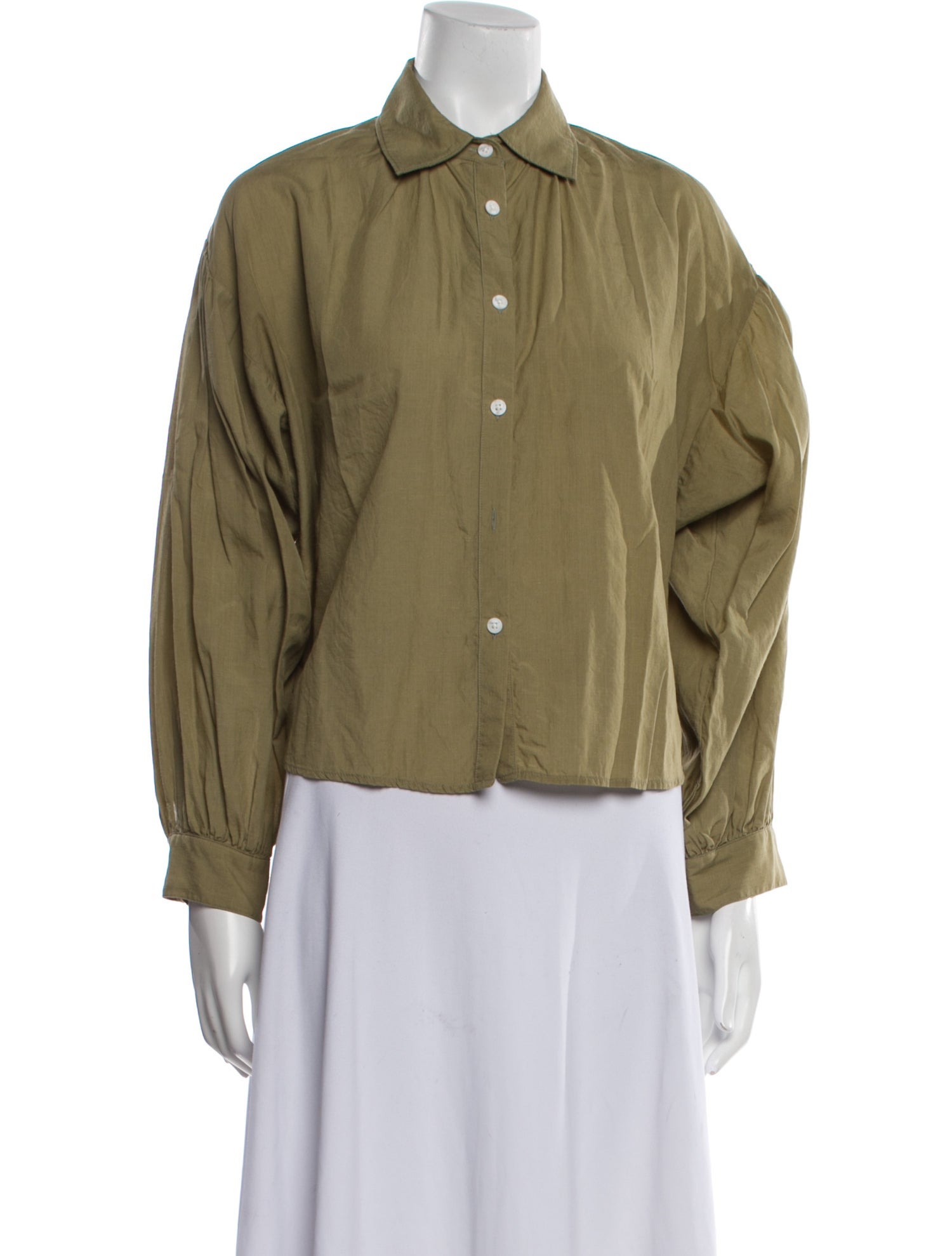 Emerson Fry Long Sleeve Button-Up Top